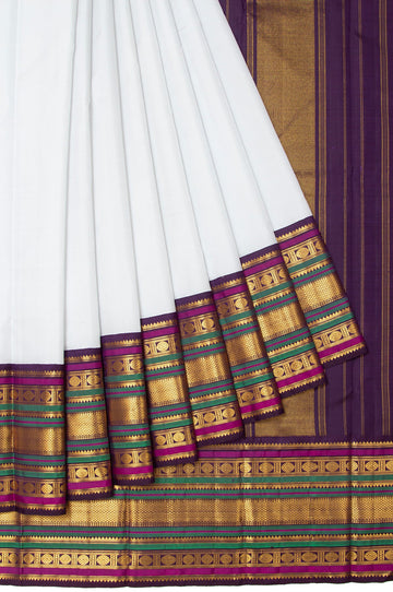 Ash Kanchipuram Silk Saree