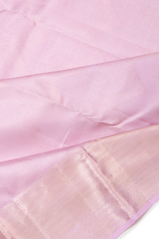 Pink Kanchipuram Silk Saree