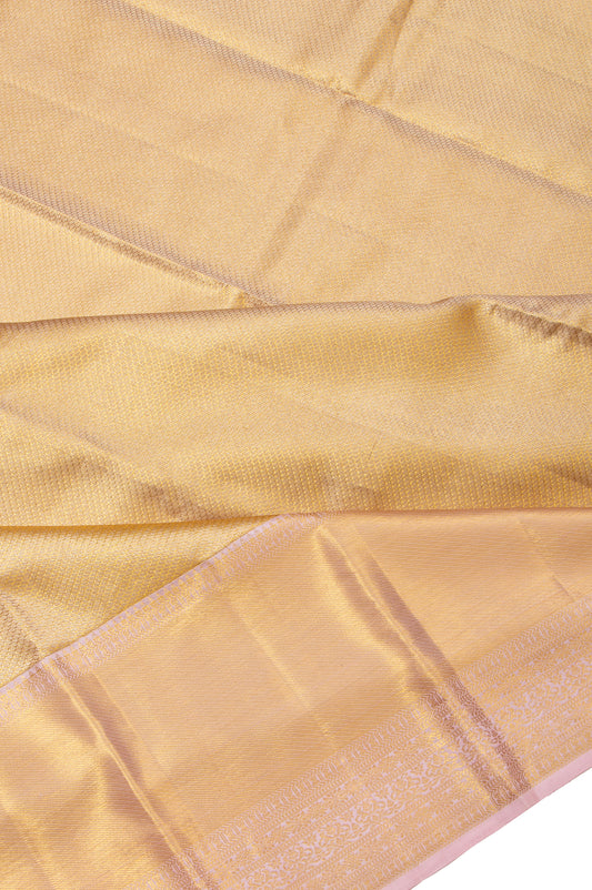 Gold  Kanchipuram Tissue Silk Saree