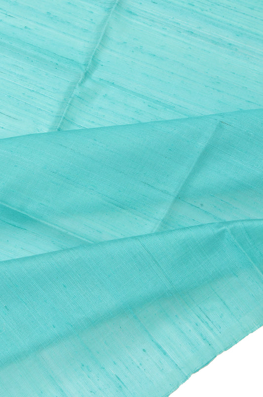 Green Kanchi Kora Silk Saree with Gold Stripes