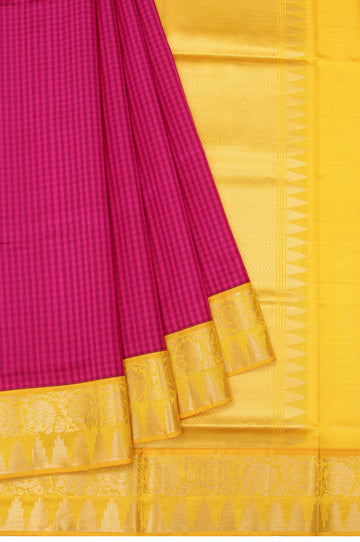 Multi Colour Soft Silk Saree with Striped Body Design