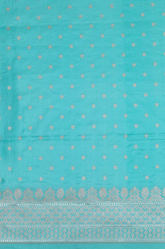 Light Blue Banaras Katan Saree