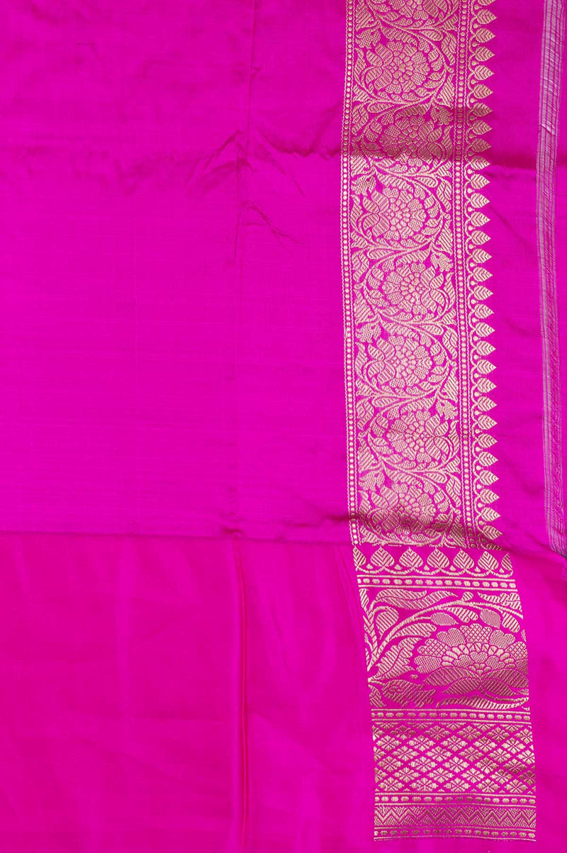 Brown Banaras Katan Silk Saree