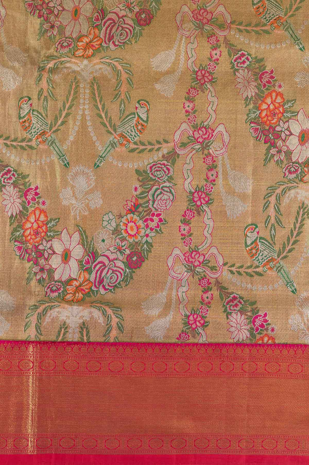 Buy Kanchipuram Silk Sarees, Banaras Handloom, Cotton Online | Mavuri