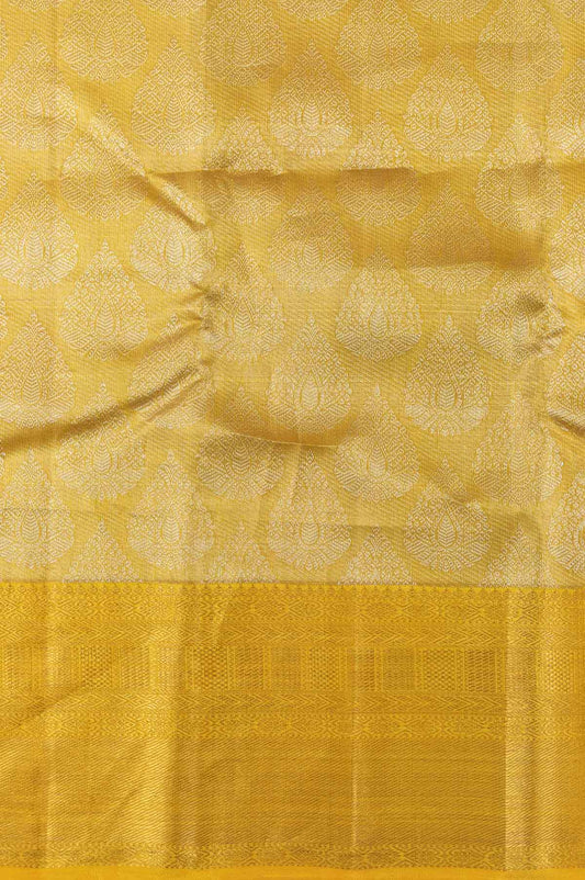 Gold Kanchipuram Silk saree