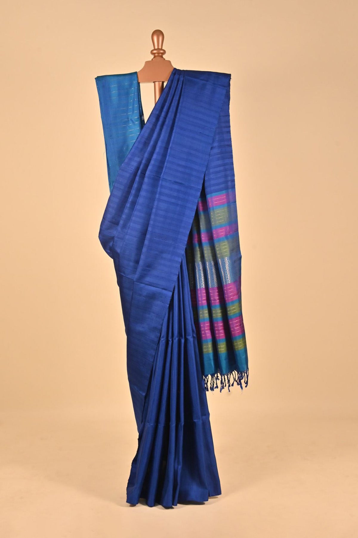 Blue Soft Silk Saree