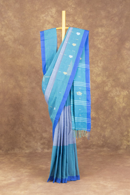 Multicolour Bengal Cotton Saree