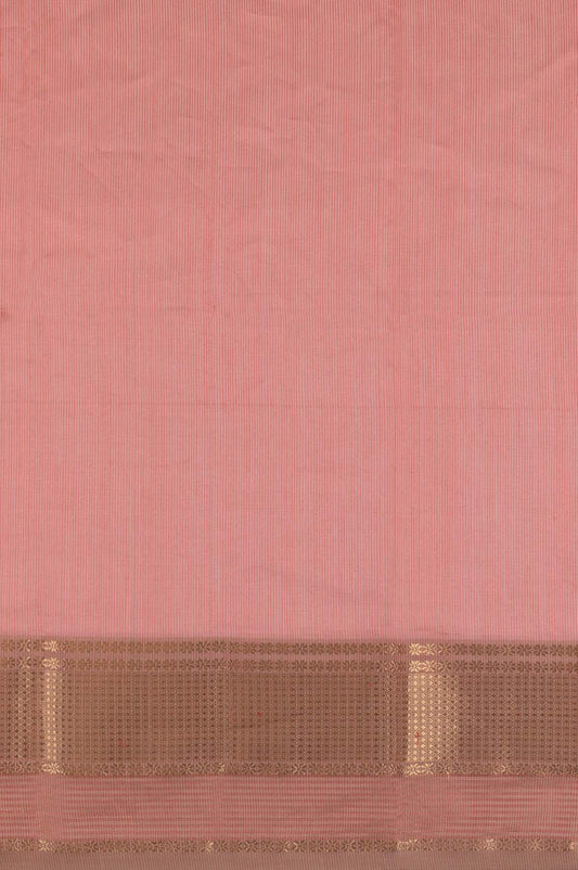 Pink Maheswari Silk Cotton Saree