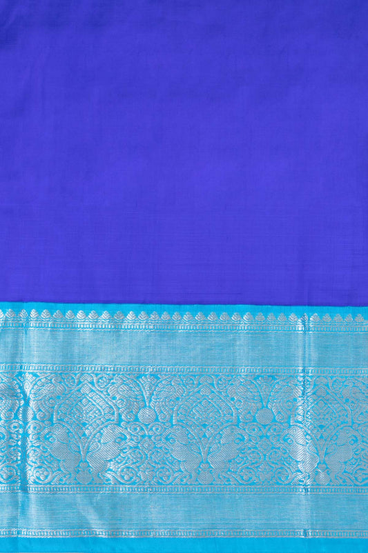 Royal Blue Venkatagiri Silk Saree