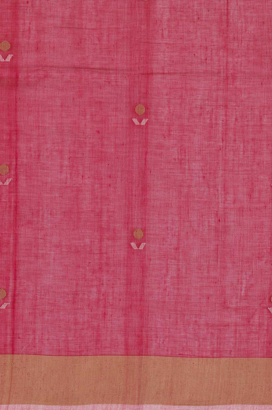 Red Ponduru Cotton Saree