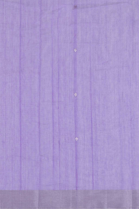 Lavender Chanderi Silk Cotton Saree
