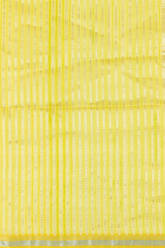 Neon Yellow Soft Silk Saree