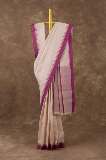 Sandal Ponduru Cotton Saree