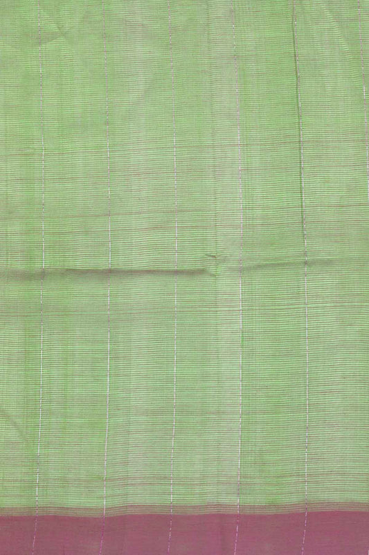 Green Mangalagiri Silk Saree