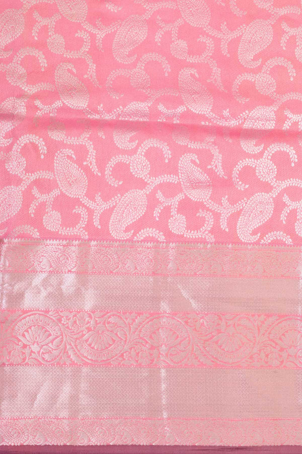 Onion pink Soft Silk Saree